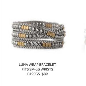 2/$40 Stella & Dot Luna wrap bracelet + bonus!